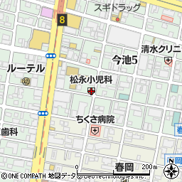 松永小児科医院周辺の地図
