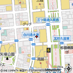 栄ガスビル立体有料駐車場周辺の地図