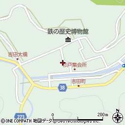 島根県雲南市吉田町吉田2608周辺の地図