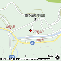 島根県雲南市吉田町吉田2609周辺の地図