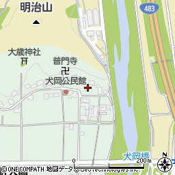 兵庫県丹波市氷上町犬岡35周辺の地図