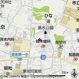 静岡県富士市比奈1490周辺の地図