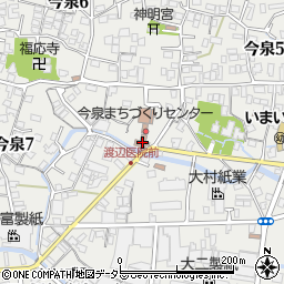 富士市立中央図書館　今泉分室（今泉文庫）周辺の地図
