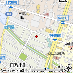 静岡県富士市日乃出町33周辺の地図