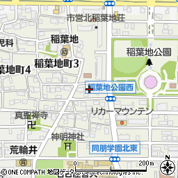 愛知県名古屋市中村区稲葉地町周辺の地図