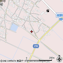 滋賀県愛知郡愛荘町蚊野545周辺の地図