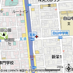 愛知県名古屋市中区新栄1丁目12-20周辺の地図