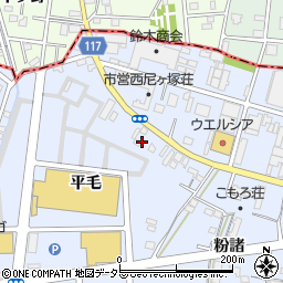 愛知県名古屋市中川区富田町大字千音寺一本松周辺の地図