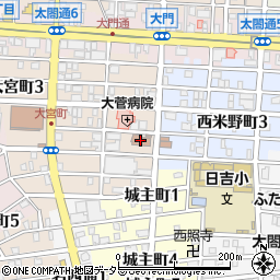 中村消防署周辺の地図