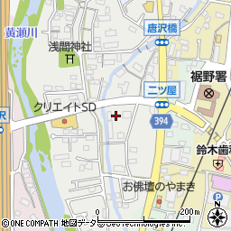 〒410-1128 静岡県裾野市二ツ屋の地図