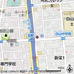 愛知県名古屋市中区新栄1丁目12-21周辺の地図