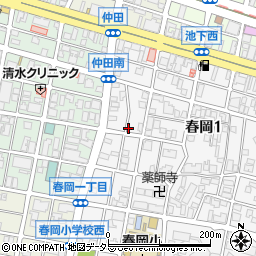 坪井康行税理士事務所周辺の地図