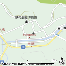 島根県雲南市吉田町吉田2632周辺の地図