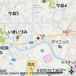 静岡県富士市今泉3丁目13周辺の地図