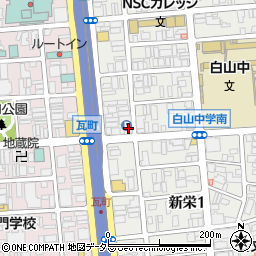 愛知県名古屋市中区新栄1丁目12-16周辺の地図