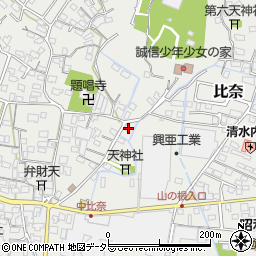 静岡県富士市比奈1314周辺の地図