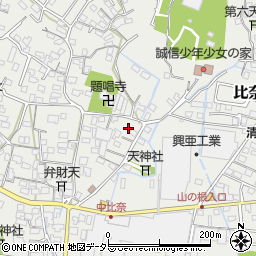 静岡県富士市比奈1250周辺の地図