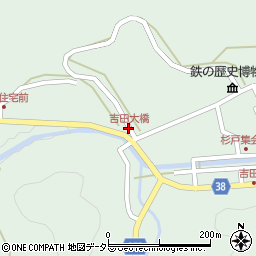 島根県雲南市吉田町吉田2555周辺の地図