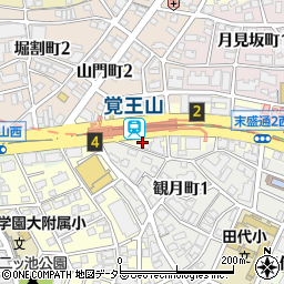 ビストロ坂 Tsukimi周辺の地図