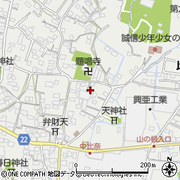 静岡県富士市比奈1236周辺の地図