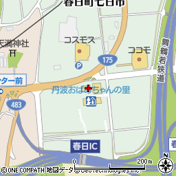 兵庫県丹波市春日町七日市711周辺の地図