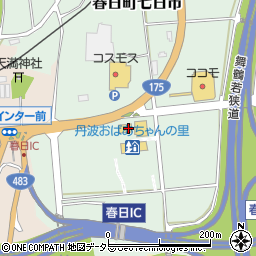 兵庫県丹波市春日町七日市711周辺の地図