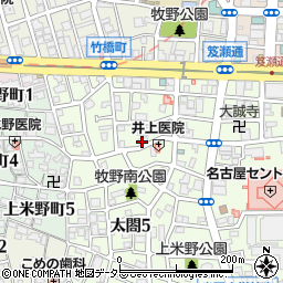 愛知県名古屋市中村区太閤4丁目6-9周辺の地図