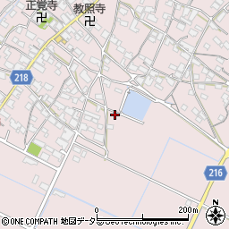 滋賀県愛知郡愛荘町蚊野1416周辺の地図