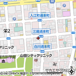 山本屋本店 栄本町通店周辺の地図