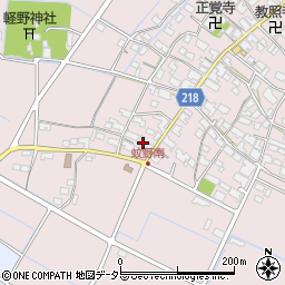 滋賀県愛知郡愛荘町蚊野1590周辺の地図