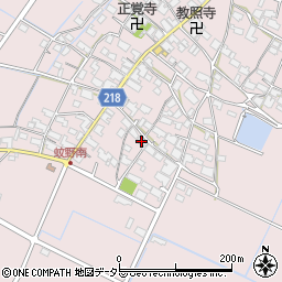 滋賀県愛知郡愛荘町蚊野1348周辺の地図