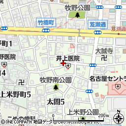 愛知県名古屋市中村区太閤4丁目6-8周辺の地図