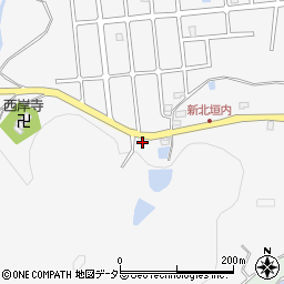 京都府船井郡京丹波町中台市ノ坪周辺の地図