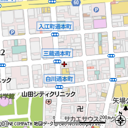 天下一品　名古屋栄店周辺の地図