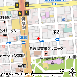 プライミクス名古屋支社周辺の地図