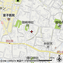 静岡県富士市比奈1171周辺の地図