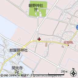 滋賀県愛知郡愛荘町蚊野2331周辺の地図