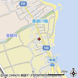 滋賀県大津市和邇中浜129周辺の地図