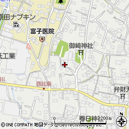 静岡県富士市比奈1061周辺の地図