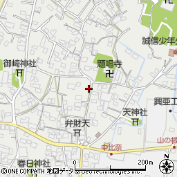 静岡県富士市比奈1009周辺の地図