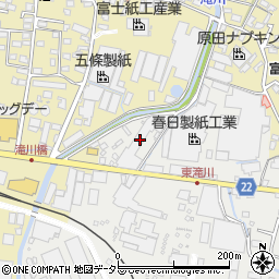 静岡県富士市比奈391周辺の地図