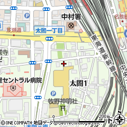 名古屋パーティプロデュース周辺の地図