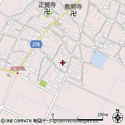 滋賀県愛知郡愛荘町蚊野1365周辺の地図