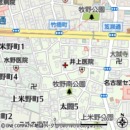 愛知県名古屋市中村区太閤4丁目6-16周辺の地図