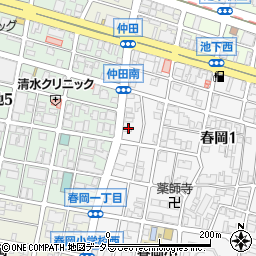 福沢歯科周辺の地図
