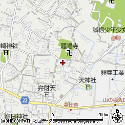 静岡県富士市比奈1238周辺の地図