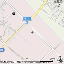 滋賀県愛知郡愛荘町蚊野570-2周辺の地図