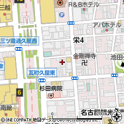 三晃技研工業株式会社　名古屋営業所周辺の地図