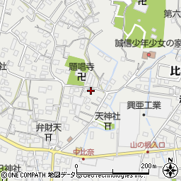 静岡県富士市比奈1235周辺の地図