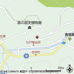 島根県雲南市吉田町吉田2587周辺の地図